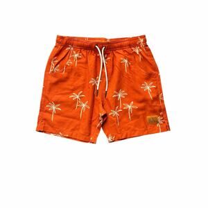 Bronte Palm Tree Swim Shorts (Boys 10)